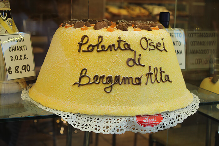 Polenta gâteau bergame