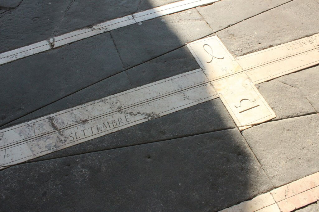 cadran solaire piazza vecchia Bergamo