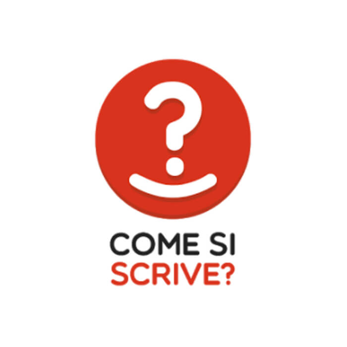 come si scrive