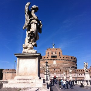  Rome et le Château Saint Ange - Le plaisir d'apprendre l'italien